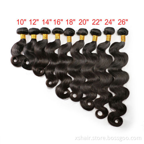 Human Brazilian Hair Bundles wholesale Best hair bundles 12A human hair weaves bundles
